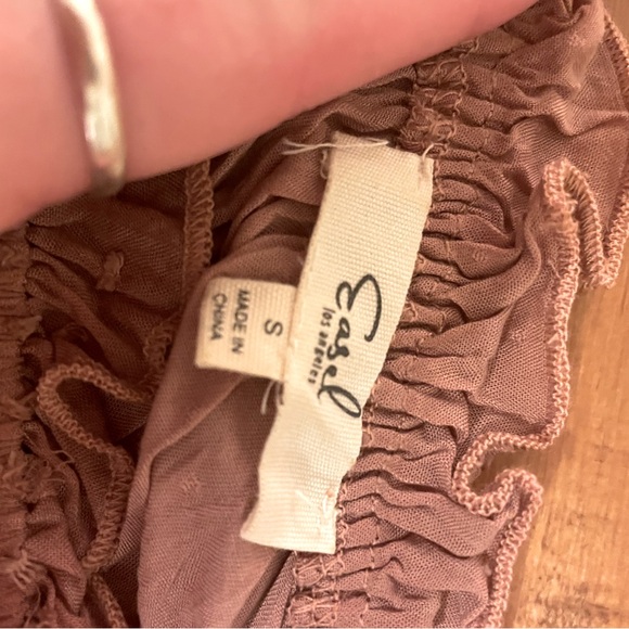 Flowy pink boho top - Picture 3 of 3